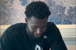 看NBA也就图一乐！维金斯观看《篮球火》现场发问这居然不是AI？